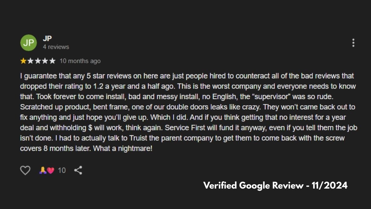 Verified Google Review 6